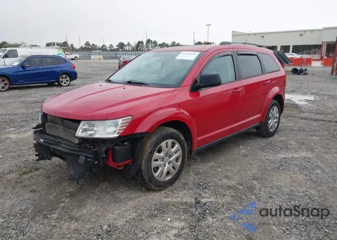 2018 Dodge Journey Se z USA, uszkodzony, nr VIN 3C4PDCAB6JT294819